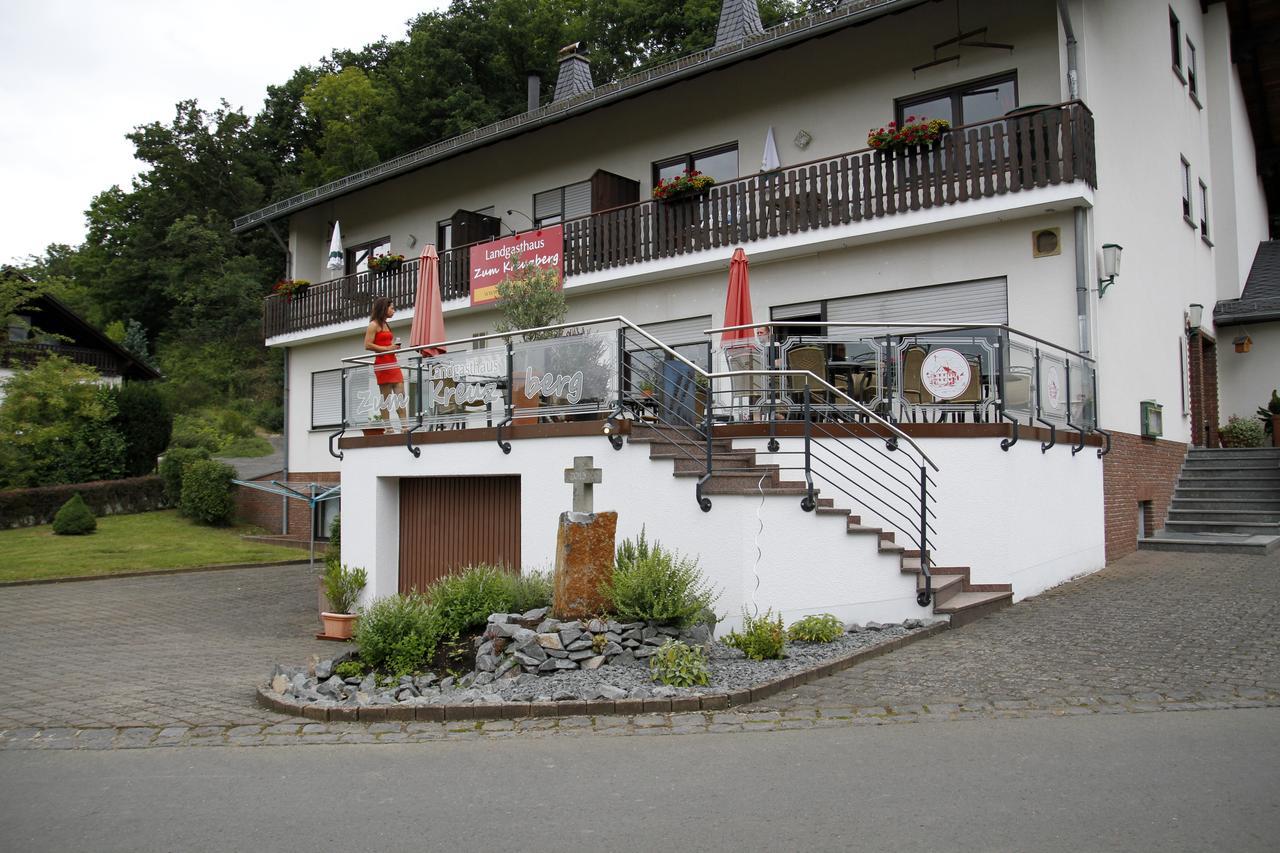 Landgasthaus Zum Kreuzberg Schonbach (Vulkaneifel) Exterior foto